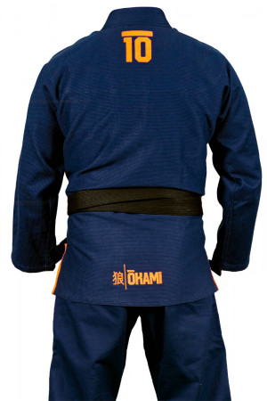 OKAMI BJJ Gi Anniversary - naviblue